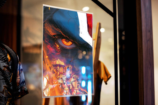 Krishna & Arjuna - Poster