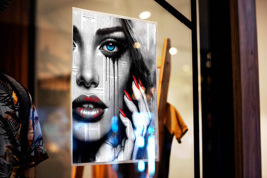 Painted Emotions Poster