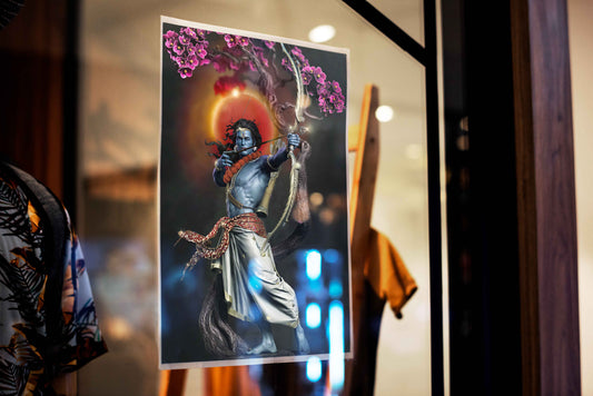 Shri Krishna Divine Warrior - Poster