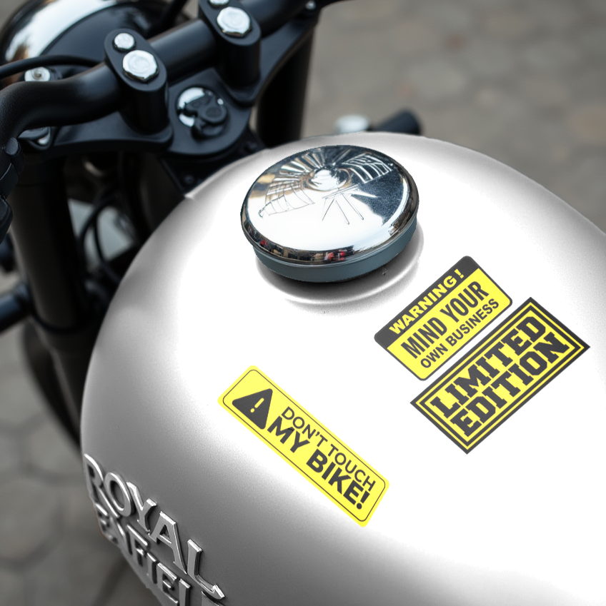 I Respectfully Don't Care - Warning Sticker