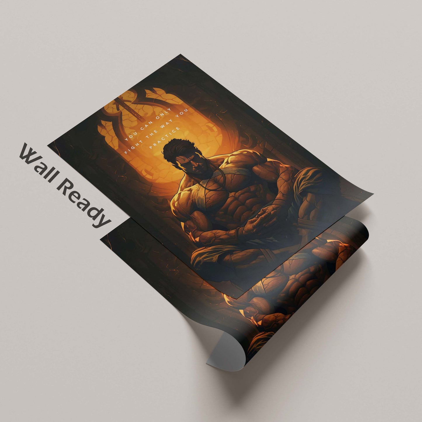 Calm Warrior Poster