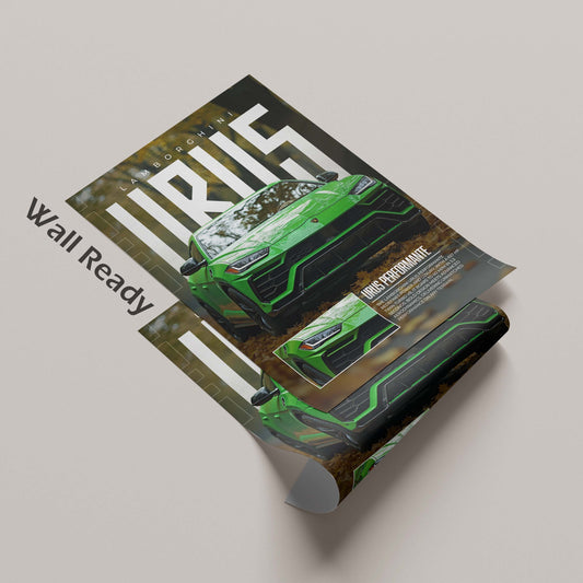 Super-SUV Silhouette Poster