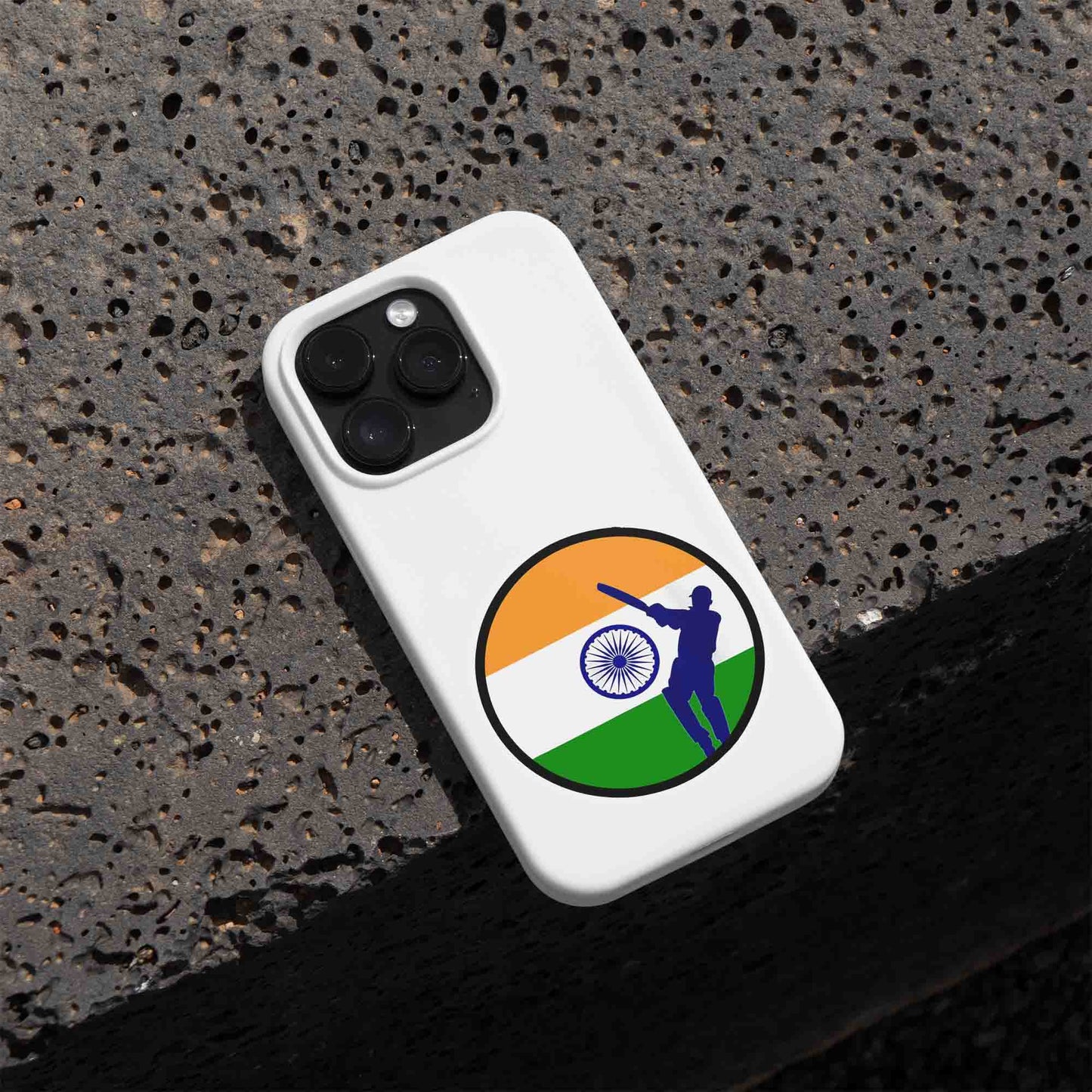 Indian Flag - Cricket Sticker