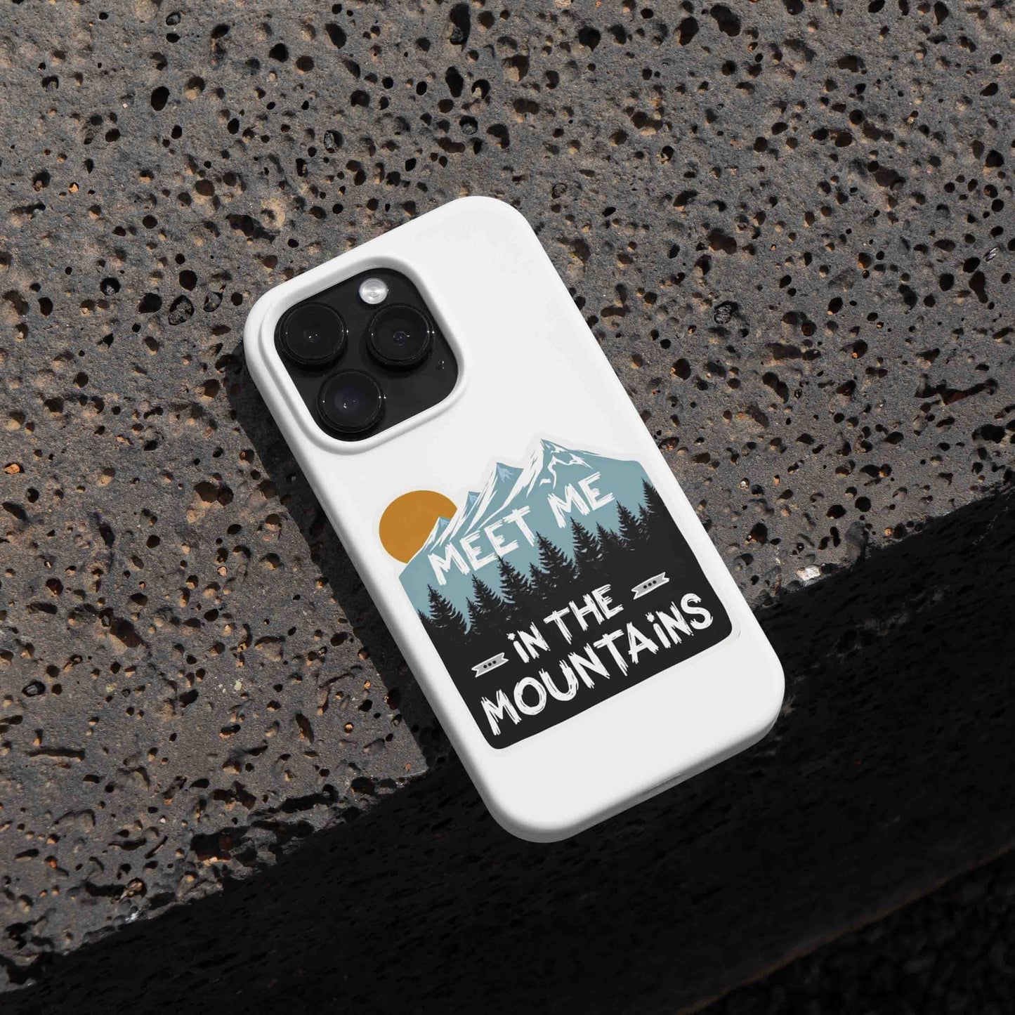 Meet me in the Mountains Sticker