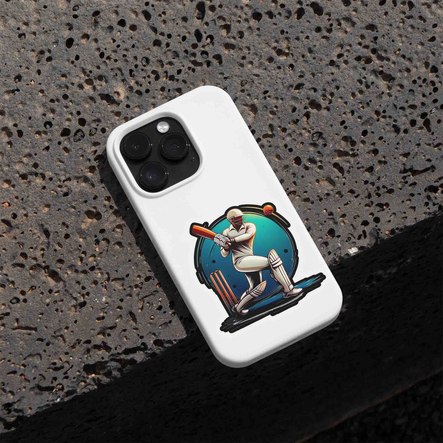 Batsman - Cricket Sticker