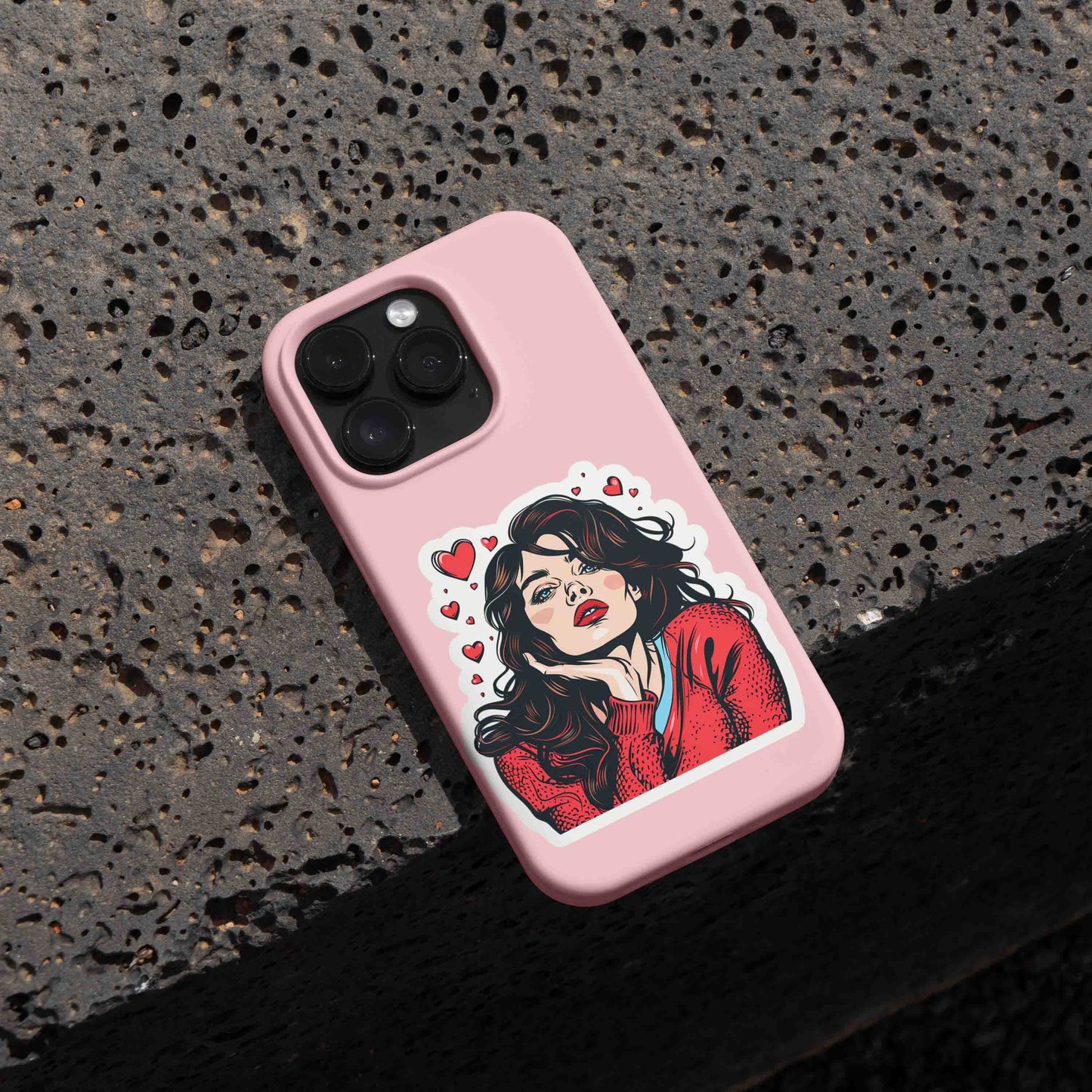 Romantic Vibes Art - Sticker