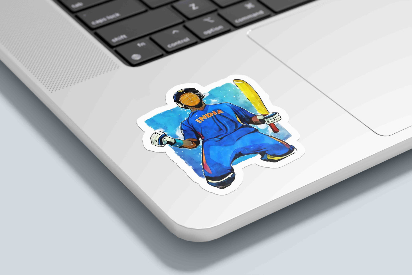 Indian Cricketer Celebrate - Sticker