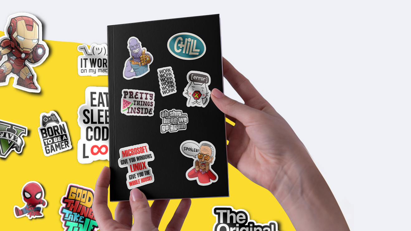 Ah shit here we go again.. - Sticker