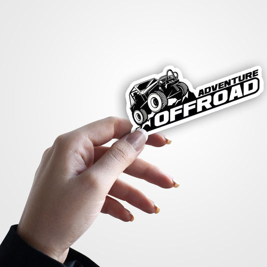 Off Road 4x4 Car - Car Sticker