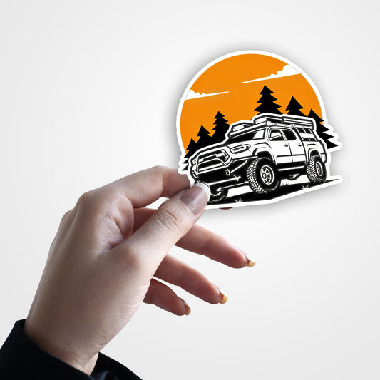 Off Road 4x4 Car - Car Sticker