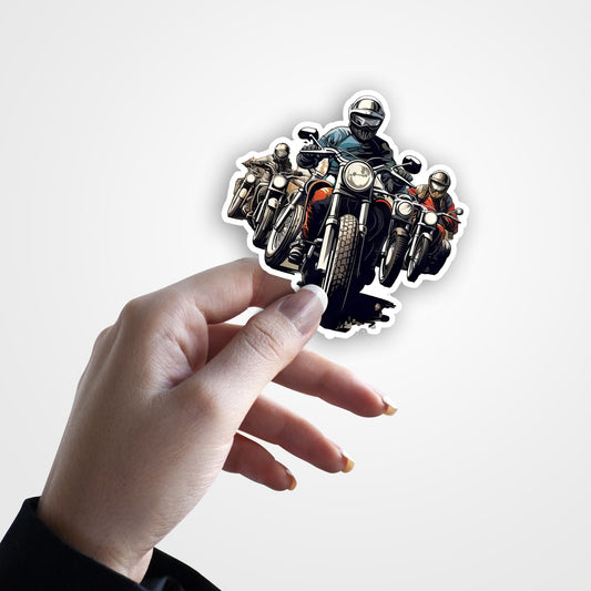 Biker Sticker
