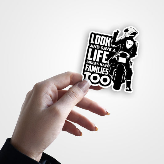 Biker Sticker