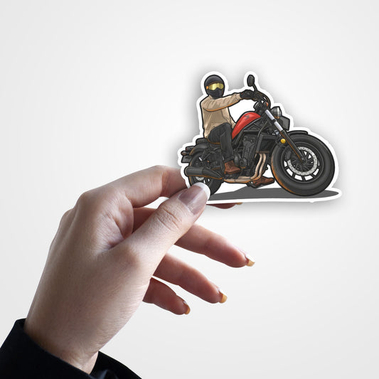 Biker Sticker