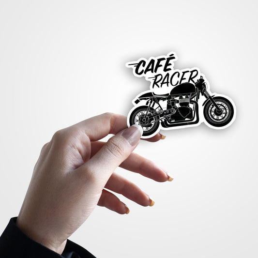 Cafe Racer Bike Sticker