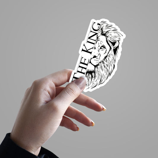 The King Lion Sticker
