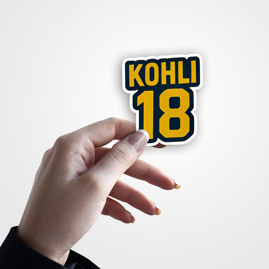 Virat Cricket Team Sticker