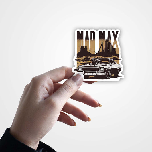 Mad Max V8 Interceptors Car Sticker