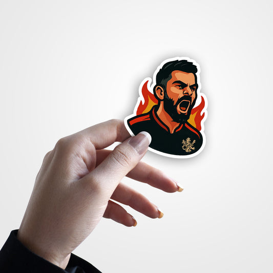 Virat Cricket Sticker