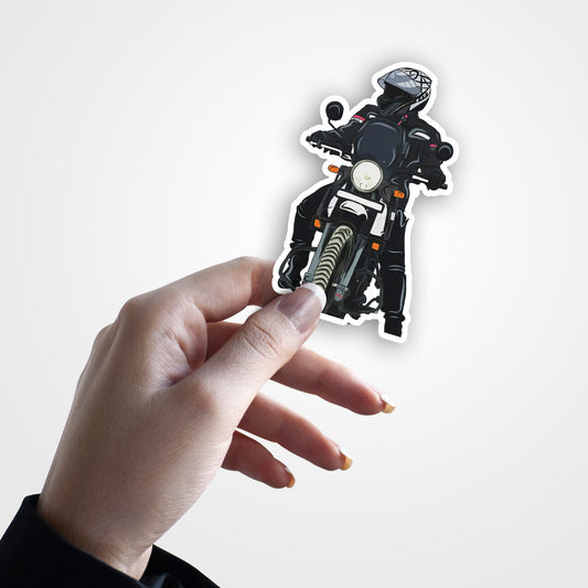 Adventure Bike Sticker