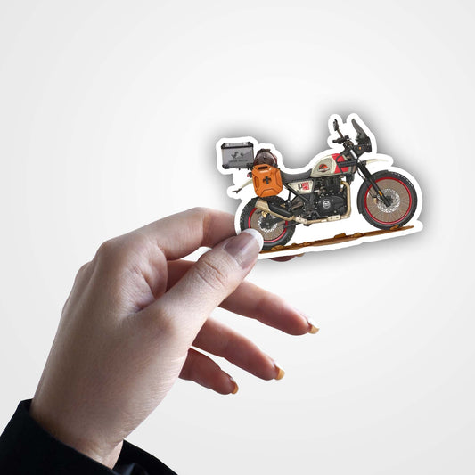 Adventure Touring Bike Sticker