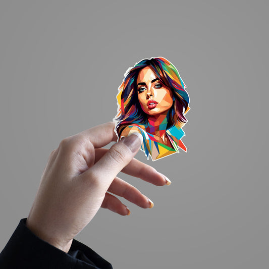 Modern Glamour Art - Sticker