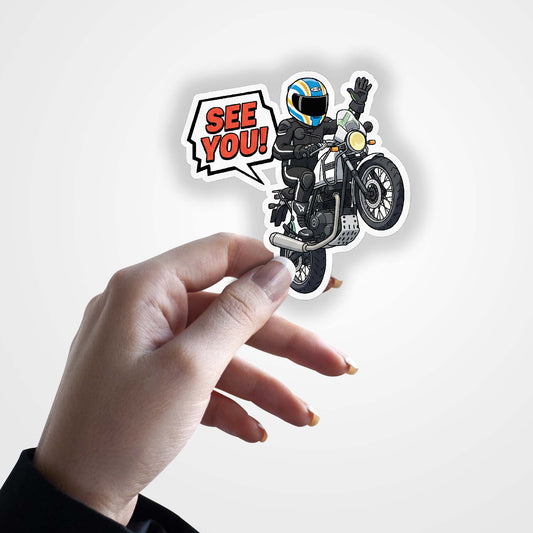 See You Bike Sticker