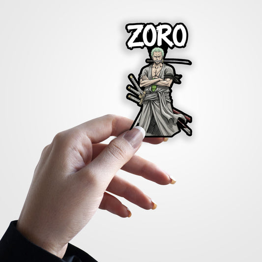 Zoro Roronoa - One Piece Sticker