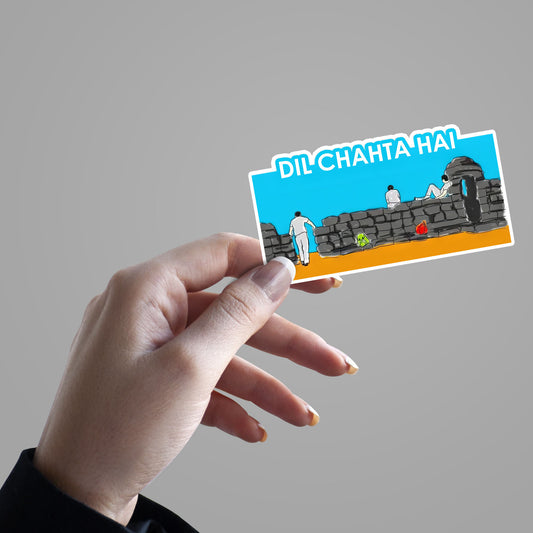 Dil Chahta he - Sticker