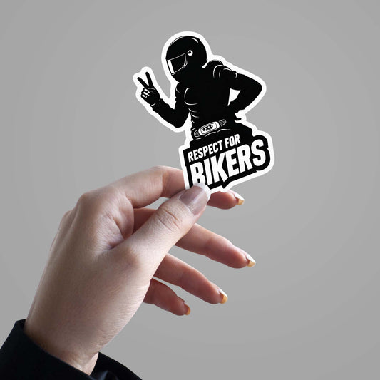 Respect for Biker Sticker