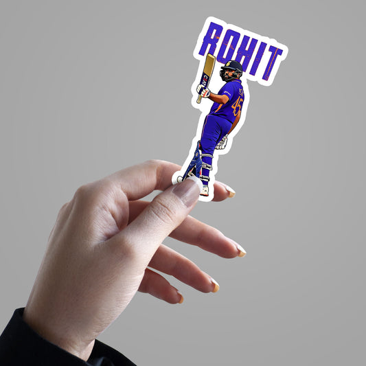Rohit - Cricket Sticker