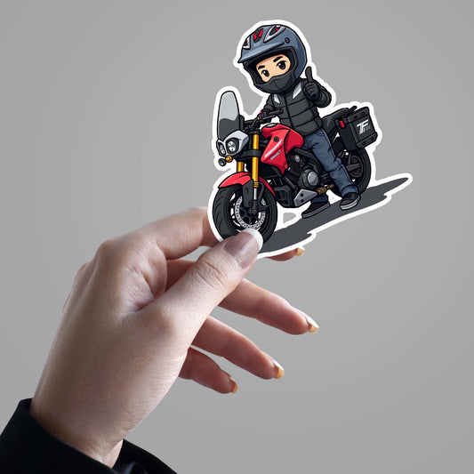 Biker Sticker