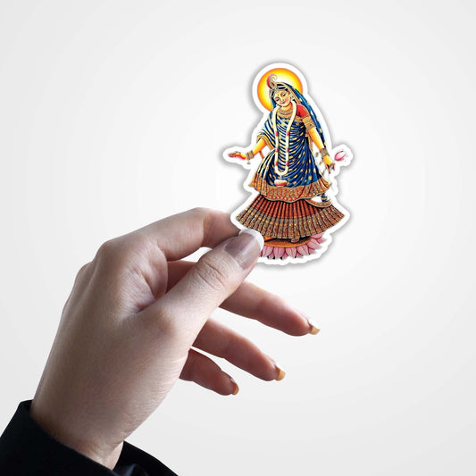 Radha Rani Sticker
