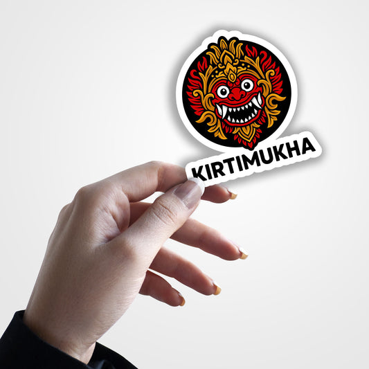 Kirtimukha Sticker