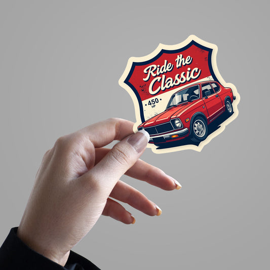 Ride the Classic 450 hp Sticker