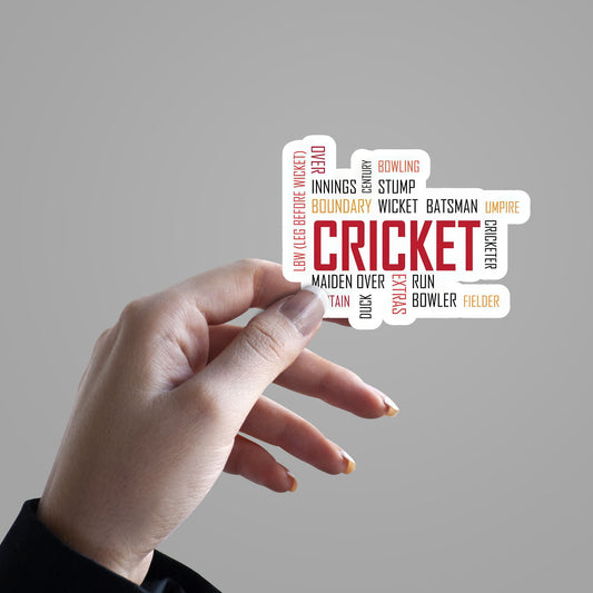 Cricket Sticker