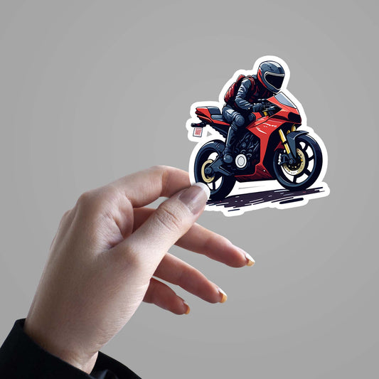 Biker Sticker