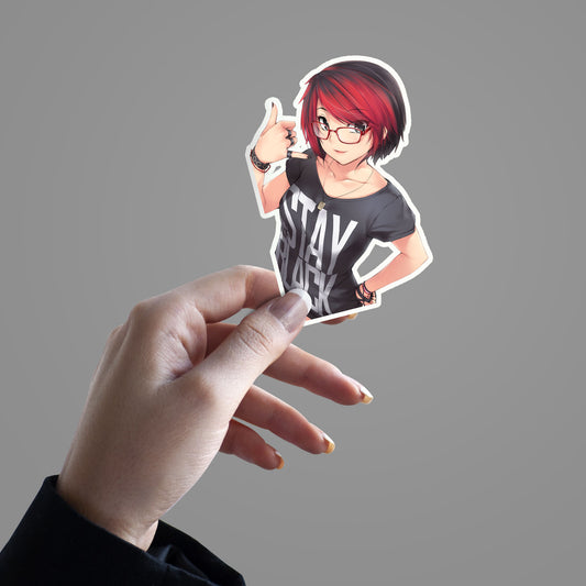 Anime Girl - Sticker