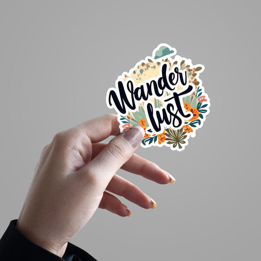 Wanderlust Sticker