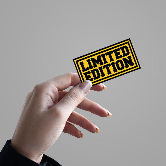 Limited Edition Bold Sticker
