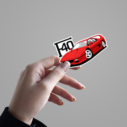 Super Car Sticker