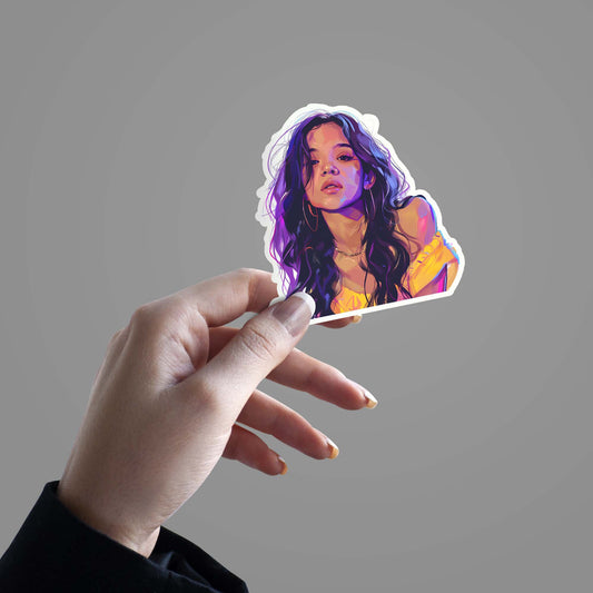 Funky Glamour Art - Sticker