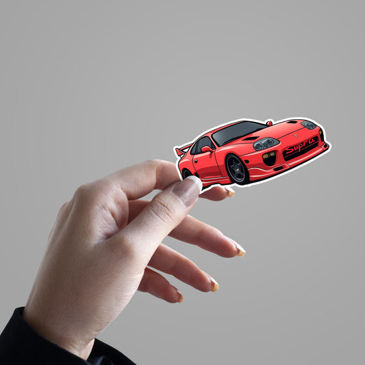 Supra Car Sticker