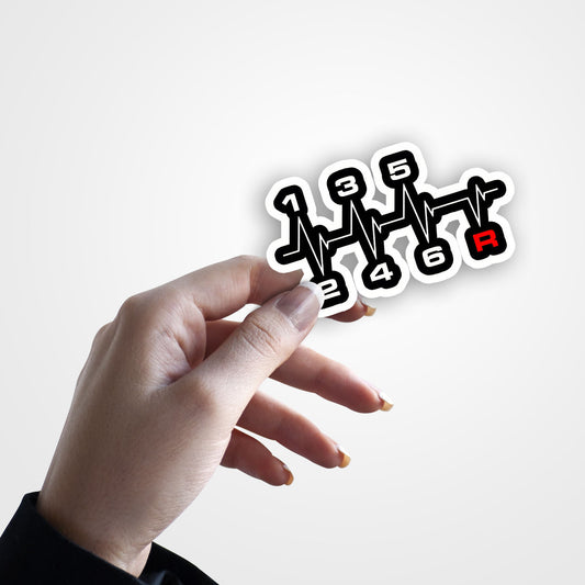 Gear Shift - Sticker