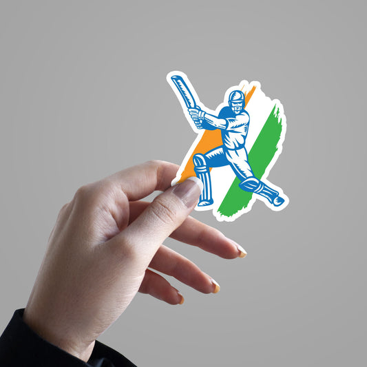 Indian Cricket Team T-Shirt Fans Jersey Sticker