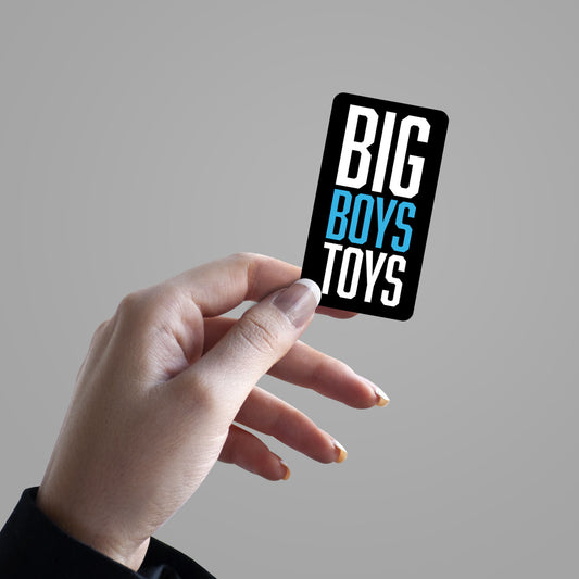 Big Boys Toys - Bike Sticker