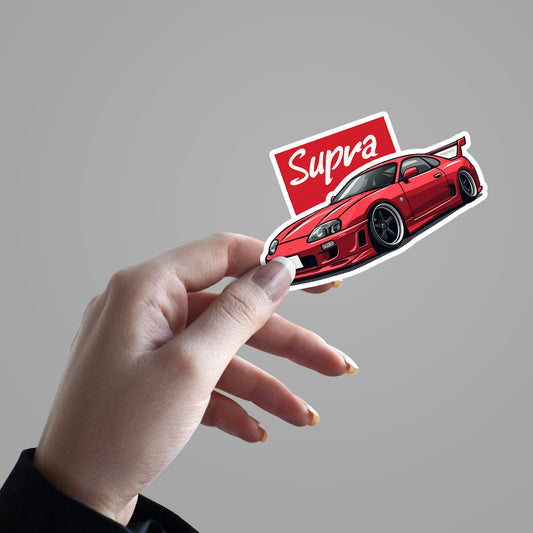 Supra Car Sticker