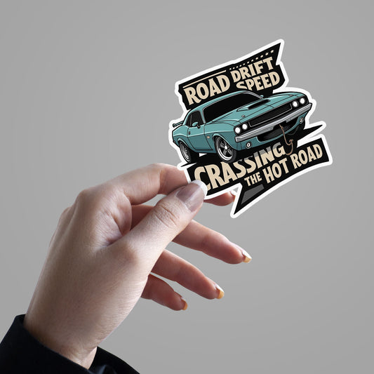 Road Drift Speed Sticker
