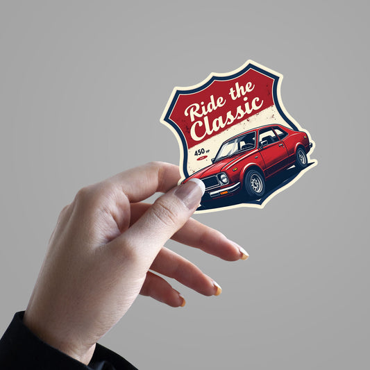Ride the Classic 450 hp Sticker