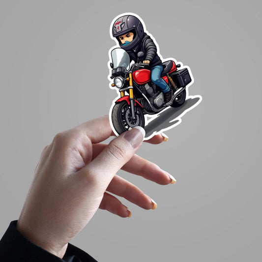 Biker Sticker