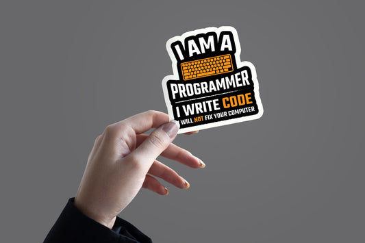 I am a Programmer - Sticker
